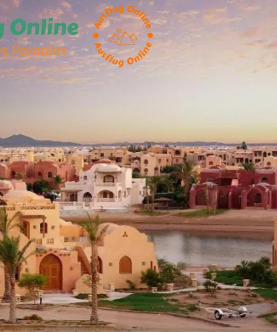 Private El Gouna Stadtrundfahrt ab Hurghada – inkl. Lagunenfahrt
