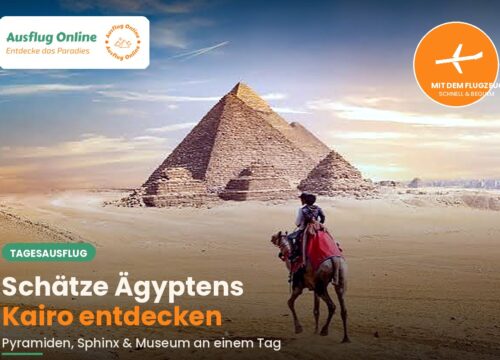 Entdecken Sie die Schätze Ägyptens: Tagesausflug von Hurghada nach Kairo mit dem Flugzeug