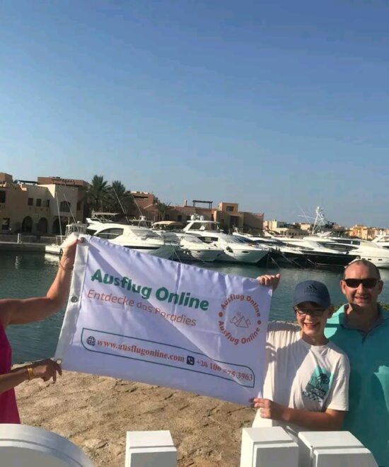Private El Gouna Stadtrundfahrt ab Hurghada – inkl. Lagunenfahrt