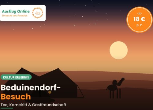 Beduinendorf-Besuch bei der Wüstensafari Hurghada