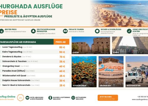 Hurghada Ausflüge Preise: Was kostet was? (2026)
