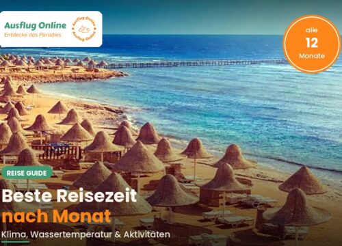 Hurghada Ausflüge: Beste Reisezeit nach Monat