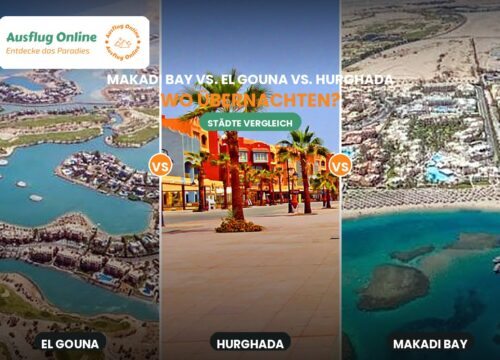 Makadi Bay vs. El Gouna vs. Hurghada: Wo wohnen?